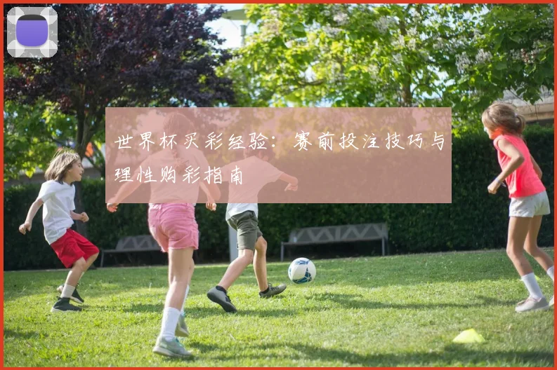 世界杯买彩经验：赛前投注技巧与理性购彩指南