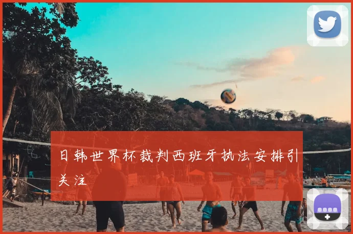 日韩世界杯裁判西班牙执法安排引关注